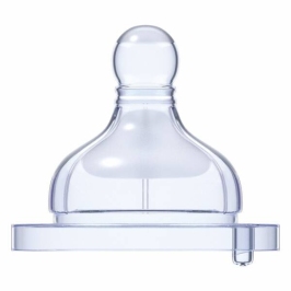 SMOCZEK NA BUTELKĘ SILIKONOWY 2 SZT, TRÓJPRZEPŁYWOWY 2+