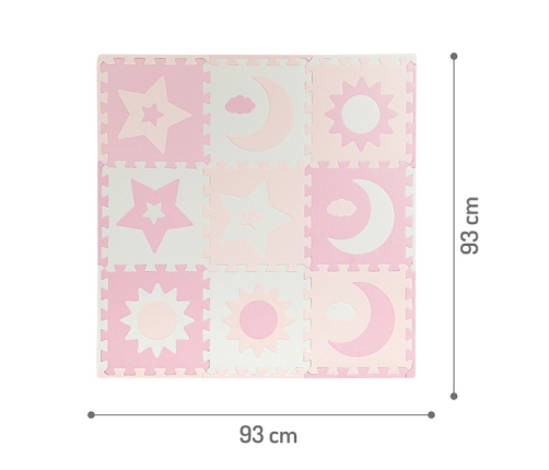 Momi Nebe Puzzle Piankowe Różowe