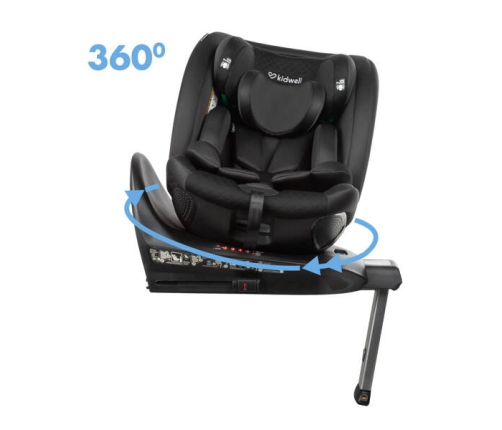 Kidwell GOCAR Fotelik Samochodowy 9-25 kg Black