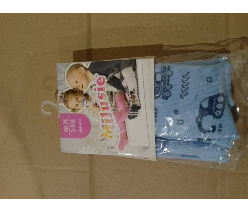 Milusie Rajstopy Mix Kolorów Rozmiar 68-74