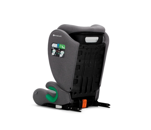 Kinderkraft Junior Fix 2 I-Size Fotelik Samochodowy 15-36kg 100-150cm Rocket Grey