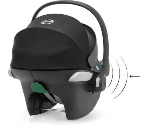 Cybex Aton B2 i-Size Steel Grey Детское автокресло 0-13 кг + Isofix Base One