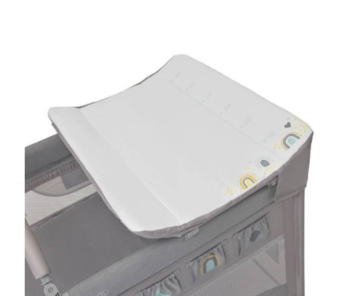 Espiro Dream Łóżeczko Dziecięce z Przewijakiem 108 Pink Smile