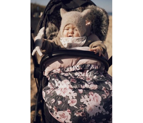 Makaszka Śpiworek Premium Do Wózka 0-18m Night Flowers