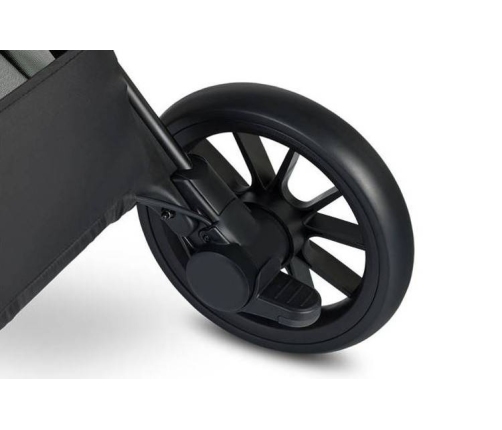 Easywalker Jackey XL Samoskładający się Wózek Spacerowy z Kołami XL Shadow Black