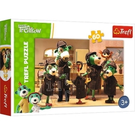 Trefl Puzzle 60 el. Rodzina Treflików Na Tropie