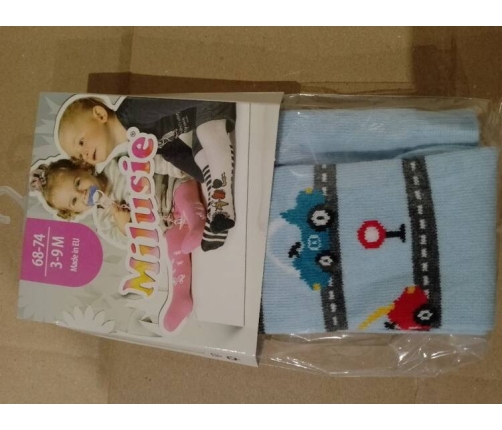 Milusie Rajstopy Mix Kolorów Rozmiar 68-74