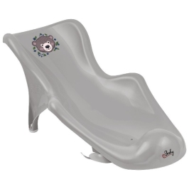 MALTEX Fotelik do kąpieli Misiu Leśna Ferajna szary