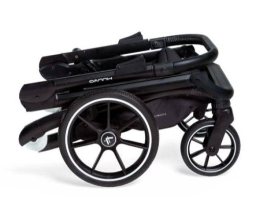 Muuvo Trick Jet Black Bērnu rati 2in1