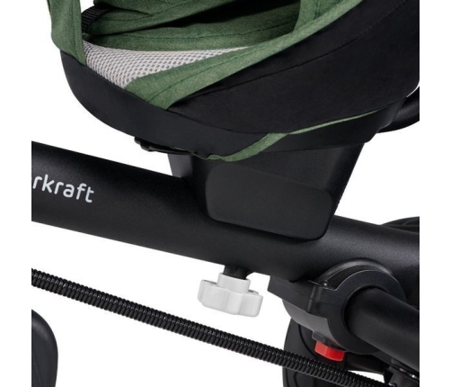 Детский трехколесный велосипед Kinderkraft Spinstep 5in1 Platinum grey