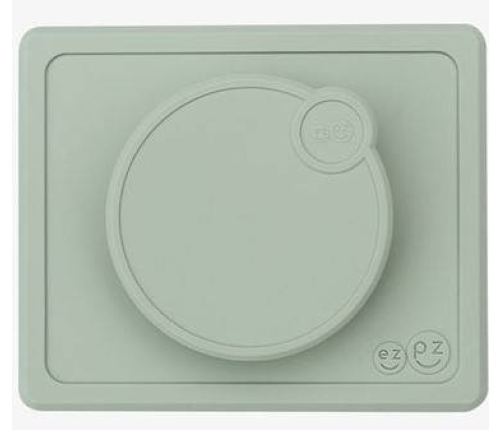 EZPZ Silikonowa Pokrywka Do Miseczki Mini Bowl Pastelowa Zieleń