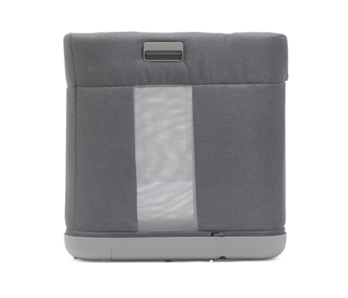 Chicco Next2Me Forever Łóżeczko Dostawne 3w1 do 22kg Slate Grey + Prześcieradło 2szt Pink Pois