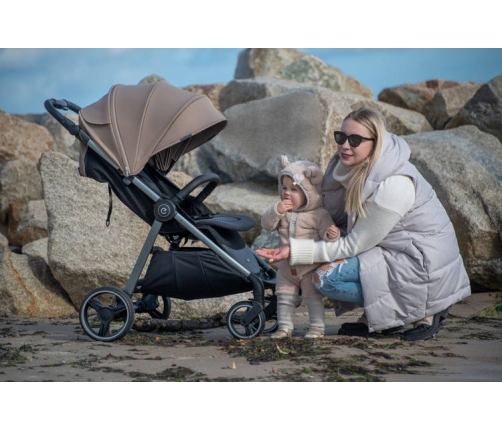 Espiro Wave 2023 Wózek Spacerowy 217 Anthracite Stone