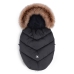 Bērnu ratu guļammaiss Cottonmoose Mini Moose Yukon Black