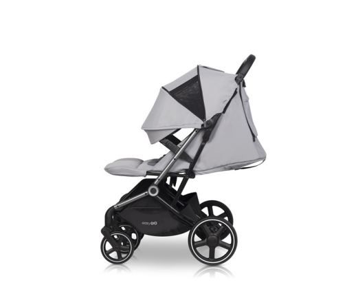 EasyGo Echo Cloudy Gray Dvīņu rati