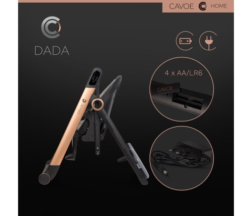 Cavoe Dada Krzesełko do Karmienia i Huśtawka Meteorite