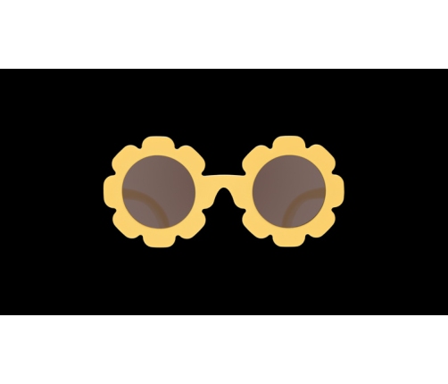 Babiators Flower O-FWR002-M Amber Lenses Rozmiar 3-5+ Sweet Sunflower