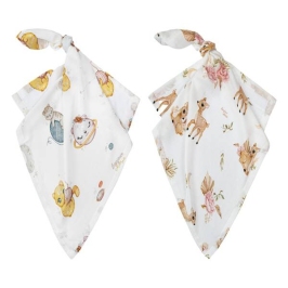 Bonjour Cherie Bambusowa Pieluszka 2szt. 70x70cm Kotki + Sarenki