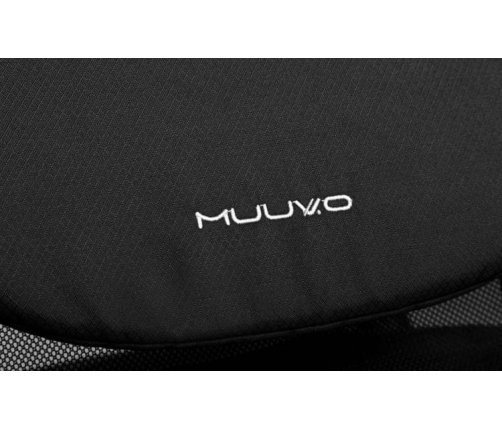 Muuvo Trick Jet Black Bērnu rati 2in1