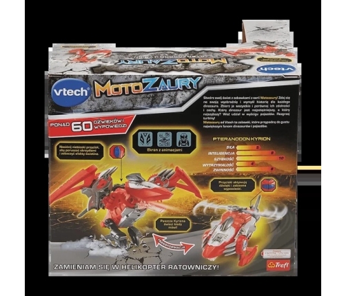 V-Tech Zabawka Interaktywna Motozaury, Pteranodon Kyrion