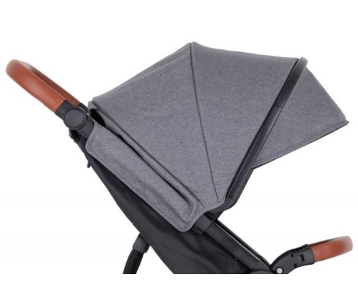 Petite&Mars Budka i Nakładki Do Wózka Street+ Ultimate Grey