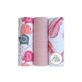 Ega Pieluchy Muślin 60x80cm 1143 Zestaw nr 2 Ega Pieluchy Muślin 60x80cm 1143 Zestaw nr 2