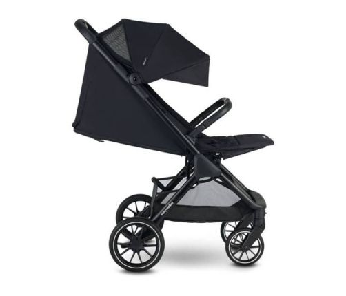Easywalker Jackey XL Samoskładający się Wózek Spacerowy z Kołami XL Shadow Black