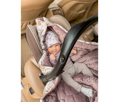 Makaszka Kocyk do Fotelika Meow Stories