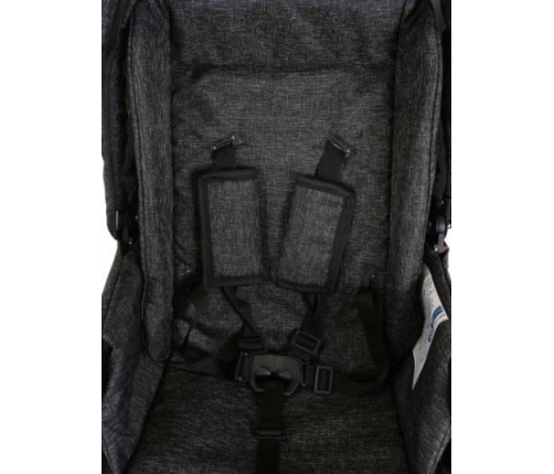 Kunert Molto Premium Black Bērnu rati 2in1