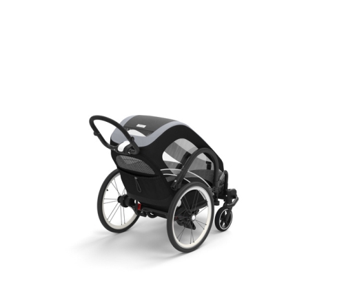 Cybex Zeno Bike All Black Спортивная коляска для бега Лыж - Велосипедный прицеп 4in1