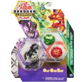 Spin Master Bakugan Legends Figurki Bitewne Transformujące 3w1 Tretorus Karty Żetony