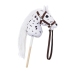 Hoppihorse Koń na Kiju Hobby Horse A4 Biały 64cm