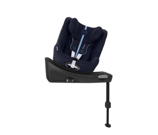 Cybex Sirona Gi I-Size Fotelik Samochodowy 0-20kg Plus Ocean Blue + Cybex Sirona G Line Tapicerka Letnia do Fotelika Grey