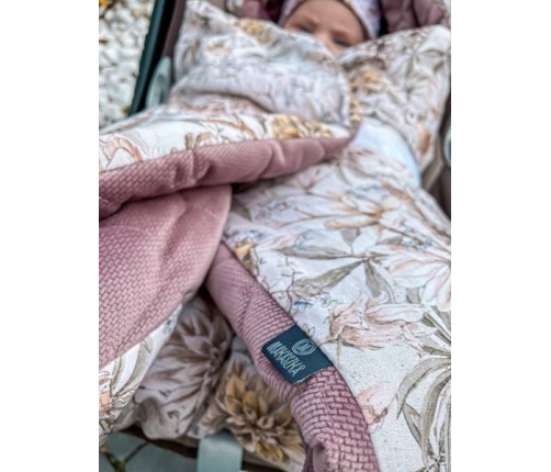 Makaszka Kocyk do Fotelika Meow Stories