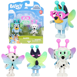 Moose Bluey I Chloe Kosmici Pieski Figurki Akcesoria Ruchome Elementy