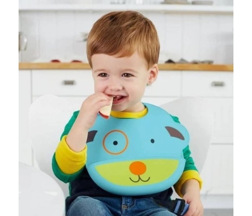 Skip Hop Śliniak Silikonowy Zoo Pies