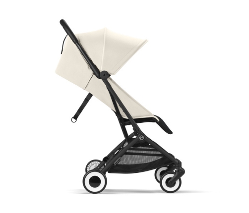 Cybex Orfeo Canvas White/Black Pastaigu rati