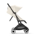 Cybex Orfeo Canvas White/Black Pastaigu rati