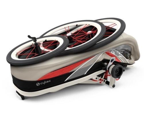 Cybex Zeno Sports Medal Grey (Air) Sporta Ratiņi