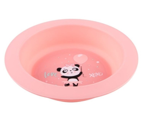 Canpol Babies Zestaw Naczyń Exotic Animals 56/523 Pink