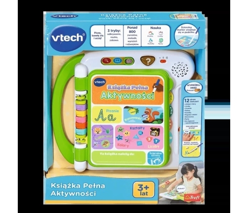 V-Tech Zabawka Interaktywna Książka Pełna Aktywności