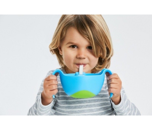 B.Box Miseczka ze słomką Lemon Sherbet