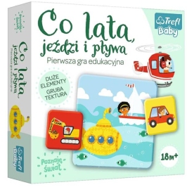 Trefl Co Lata, Jeździ i Pływa Gra Edukacyjna