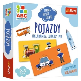 Trefl Pojazdy/ ABC Malucha Gra Edukacyjna