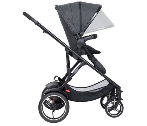 Phil&Teds Voyager Wózek Głęboko-Spacerowy 2w1 Czarny