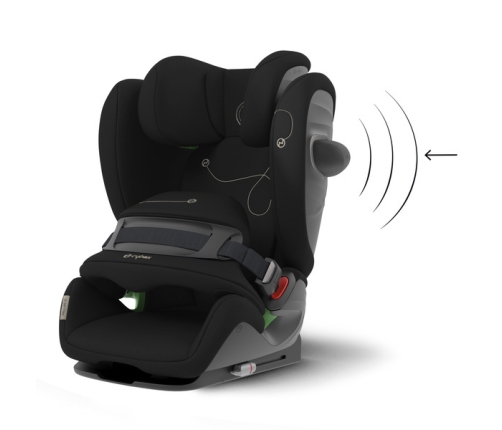 Cybex Pallas G I-Size Moon Black 2023 Bērnu autosēdeklis 9-50 kg + Vasaras pārvalks