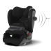Cybex Pallas G I-Size Moon Black 2023 Bērnu autosēdeklis 9-50 kg + Vasaras pārvalks