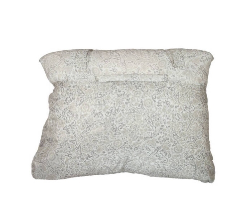 Lodger Wodoodporny Wielofunkcyjny Otulacz z Polarowym Wnętrzem Jasnobeżowy Szary Taslon Drizzle