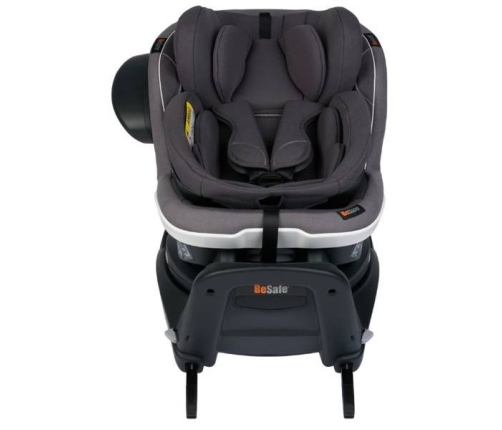 BeSafe Izi Turn B i-Size Fotelik Samochodowy Obrotowy 0-18 kg Metaliczny Melange 02