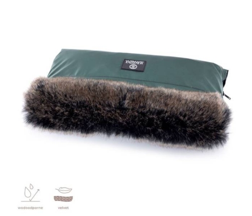 Makaszka Mufka do Wózka Glamour Green